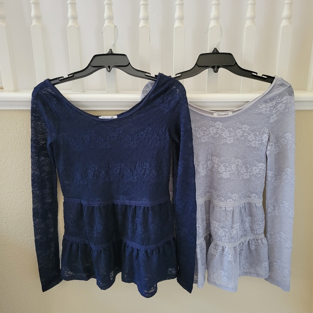 Women's Lace Long-sleeve Top Bundle